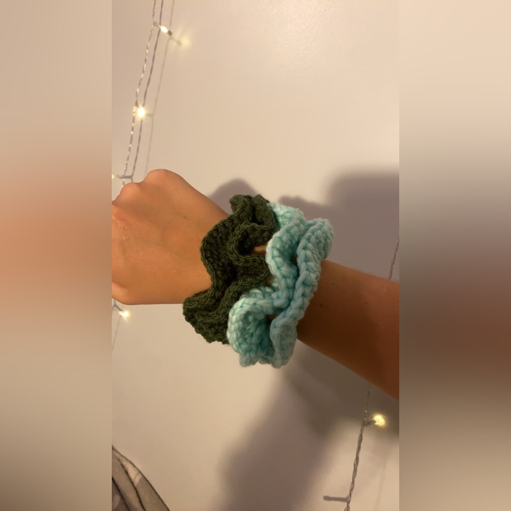 Handmade Crochet Scrunchies